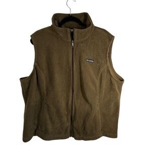 Columbia Womens Benton Springs Fleece Vest Plus Size